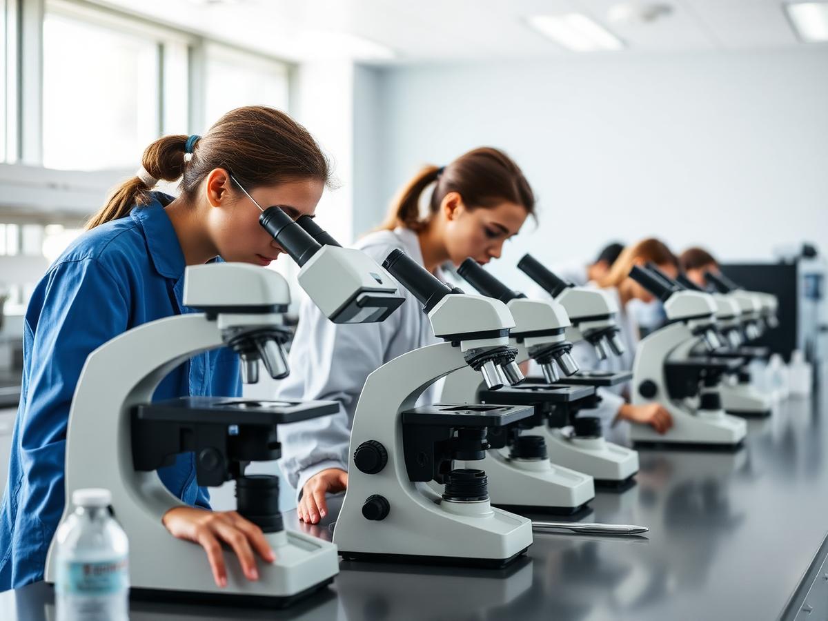 Biology microscope practical